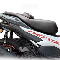 Accessoires Aerox 155 Design Carbone Siège Confort Deluxe Selle de Moto en Cuir Coussin de Siège de Moto pour Yamaha NVX155 V2