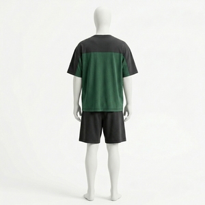 Custom Fashion Collection T Shirt Shorts <b>Set</b> OEM ODM Manufacturing Partner - Product Image 2