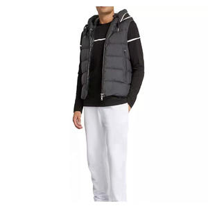 Chaleco de Invierno con Diseño Moderno y Logotipo Personalizado, Chaleco Acolchado con Cuello Alto para Hombre, Chaquetas sin Mangas - Product Image 4