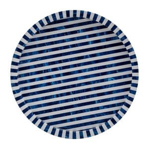 Luxury Handmade Eco-Friendly Bone Inlay Feng Shui Tray Elegant Decorative Design Premium Quality Home Kitchen Serving Hot - Product Image 3
