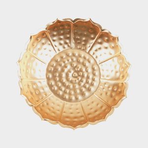 <b>floating</b> <b>candle</b> decor rustic centerpiece bowl vintage centerpiece bowl metal decor bowl black metal bowl - Product Image 3