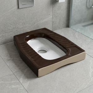 Vistaar Eastern Double White Modern Squatting <b>Pan</b> Bathroom Export Quality Sanitary Ware Toilet From India - Product Image 2