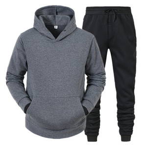Conjunto Deportivo Personalizado para Hombre, Sudadera con Capucha y Pantalones Jogger, Traje Casual de Dos Piezas, Ropa Deportiva Cómoda - Product Image 3