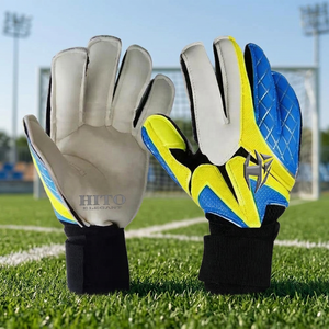 Gants de gardien de but de football professionnels respirants de qualité supérieure avec protection des doigts en latex allemand - Product Image 3