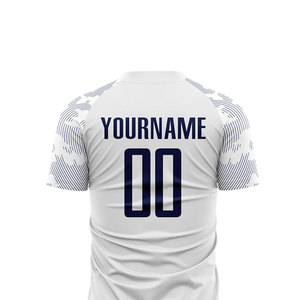 ชุดฟุตบอลชายดีไซน์ยอดเยี่ยม เสื้อเจอร์ซีย์น้ำหนักเบา ระบายอากาศได้ดี พร้อมกางเกงขาสั้น สำหรับฝึกซ้อมและแข่งขัน ชุดกีฬาสำหรับทีม - Product Image 5
