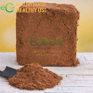 Eco2go Vietnam Low EC Coco Peat <b>Block</b> - Peat-Free Organic Potting Soil | 100% Natural Coconut <b>Coir</b> Brick - Product Image 2