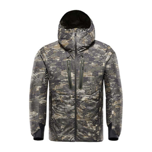 Sudadera con Capucha de Camuflaje para Hombre, Corte Regular, Secado Rápido, Tejido de Poliéster, Ropa Deportiva Informal para Primavera - Product Image 3