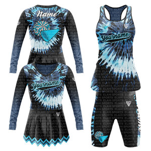 Uniformes Deportivos Escolares Personalizados, Conjunto de Disfraces de Animadora, OEM, Ropa de Sublimación para Equipos de Baile y Clubes - Product Image 1
