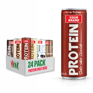 Batido de leche proteico Vainilla 330ml Fabricación al por mayor Mejor precio 20g Proteína 0g Muestra sin azúcar Etiqueta privada OEMODM - Product Image 5