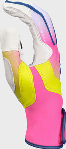 Guantes de Bateo de Béisbol y Sóftbol con Logotipo Personalizado, Palma de Cuero Genuino, Parte Trasera de Spandex Elástico en 4 Direcciones, Pedido al por Mayor, Fabricante de Pakistán - Product Image 3