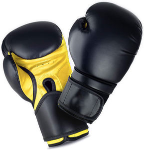 Guantes de Boxeo Sanda de PU Elástico con Logotipo Personalizado Impreso, de Alta Calidad, para Entrenamiento y Combate, para Niños, al por Mayor - Product Image 1
