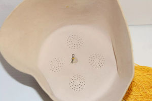 Chapeau Fez Blanc Vintage OES Eastern Star Style Shriner avec Pompon Jaune, Chapeau Maçonnique de Haute Qualité, Personnalisé, Meilleure Vente - Product Image 6