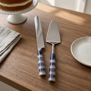 Juego de Servidor de Pastel de Calidad de Exportación con Cuchillo y Espátula para Compradores Globales, Distribuidores Mayoristas y Mercados Minoristas - Product Image 5