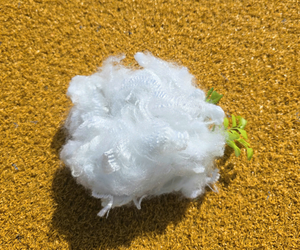 7Dx32mm HS (creux non conjugué siliconé) 6D filature tissu non tissé matériau de remplissage 100% polyester recyclé stable - Product Image 4