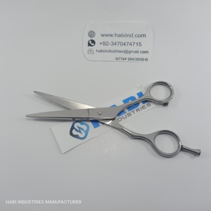 กรรไกรตัดผมมือขวาคุณภาพสูง ยี่ห้อสั่งทำพิเศษ ปลายทู่ สแตนเลส ดีไซน์ทันสมัย สำหรับร้านเสริมสวย ลดราคาพิเศษ - Product Image 5