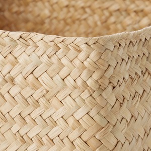 Seagrass Organizer Herringbone <b>Square</b> <b>Basket</b> Handmade Storage <b>Basket</b> Wholesale eco-friendly Made in Viet Nam - Product Image 5