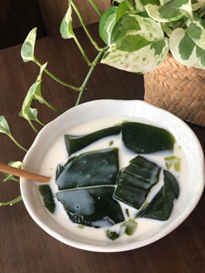 ใบติลิอาโคร่า ไตรแอนดรา แช่แข็งเกรดพรีเมียมจากเวียดนาม บริสุทธิ์ 100% สำหรับทำเครื่องดื่มเจลลี่หญ้าเขียว ราคาถูก - Product Image 5
