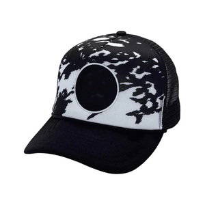 Gorra Trucker Deportiva con Estampado de Tigre, 100% Algodón, Malla Transpirable, Impermeable, Estilo Hip Hop, para Viajes y Actividades al Aire Libre, con Parche y Cierre a Presión - Product Image 4