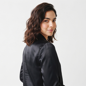 Wholesale <b>Women</b> <b>Bomber</b> <b>Jackets</b> Custom Design <b>Lightweight</b> <b>Bomber</b> Zip Up <b>Jacket</b> Manufacturer Crewneck Black <b>Bomber</b> <b>Jackets</b> - Product Image 5