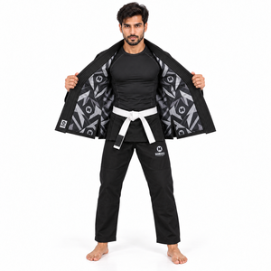 Kimono de Jiu-Jitsu BJJ de haute qualité, écologique, antibactérien, en coton tissé perlé, pré-rétréci, léger et respirant - Product Image 1