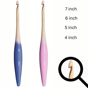 ตะขอไม้ถักโครเชต์ตามหลักสรีรศาสตร์ขนาด3.5มม. - Product Image 5