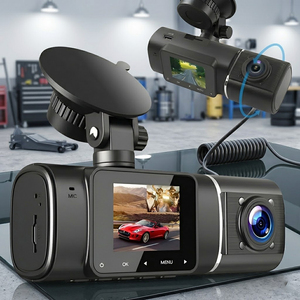 Sudex Dual Lens Car Dash <b>Camera</b> Front/Rear 1080P Parking Monitoring Loop Recording Vehicle <b>Security</b> with WiFi & App Control - Product Image 2