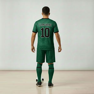 Conjunto de uniforme de fútbol personalizado, camiseta sublimada y pantalones cortos a juego - Product Image 3