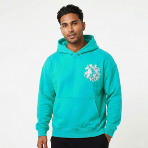 Hot Selling Pullover Custom Design High Quality hoodies men men's hoodies Fashion <b>Puff</b> Printing Hoodies in Low Price - Product Image 5