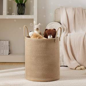 OEM Jute <b>Storage</b> Bins Manufacturer – Custom Size Natural Fiber <b>Storage</b> <b>Basket</b> for International Bulk Orders - Product Image 3