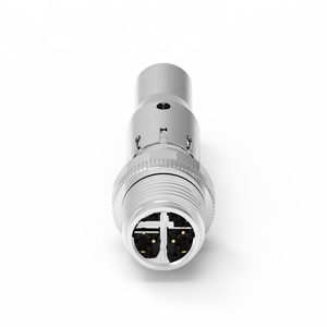 Connecteur M12 X-Coded 8 broches moulé avec câble, étanche IP67, 48V 0.5A - Product Image 3