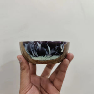 Nuevo Diseño de Tazón de Madera para Servir Alimentos, Vajilla de Madera, Tazón para Servir Masa, Tazón de Madera Hecho a Mano para Servir Alimentos - Product Image 1