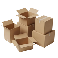 Boîtes d'expédition personnalisées de haute qualité, grandes boîtes en carton ondulé à double paroi pour l'expédition de bonbons