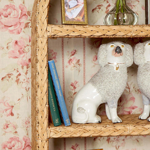 Tendance du moment : Étagère murale en rotin artisanal durable, design unique, nœud papillon, présentoir flottant, collection pour décorateurs d'intérieur - Product Image 4