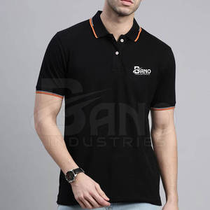 Camisetas de Hombre de Alta Calidad Hechas en Pakistán, 100% Algodón, con Diseño Sólido, Logotipo Personalizado y Tela Transpirable para Venta en Línea - Product Image 2