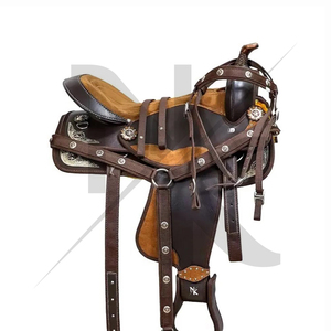 Selle Western Artisanale de Qualité Supérieure, Fournisseur d'Équipement Équestre de Ranch, Selle de Cowboy en Cuir Véritable OEM - Product Image 5