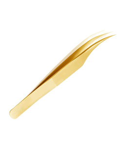 Pinzas para Pestañas de Acero Inoxidable con Agarre de Fibra, Logotipo Personalizado, Nano Duraderas, Antiestáticas, Punta Fina, Punta Lisa, 10 mm de Longitud, Belleza - Product Image 3