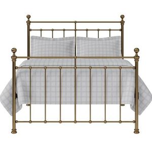 Cadre de lit en laiton massif de qualité supérieure avec une finition élégante pour un mobilier de chambre haut de gamme - Product Image 3