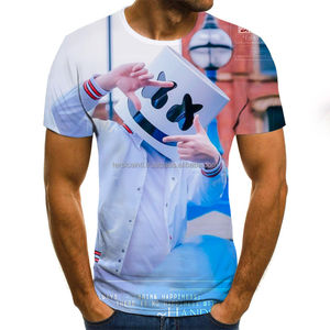 Camisetas estampadas de algodón para hombre, camisetas 100% de algodón personalizadas con estilo para verano - Product Image 5