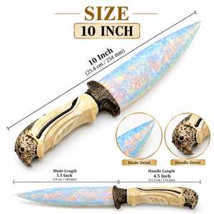 Athanase en opalite artisanale en gros avec manche en forme d'aigle pour les boutiques spirituelles - Product Image 2
