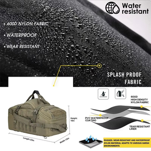 Bolsa Deportiva Convertible para Gimnasio, Mochila Deportiva para Hombre, con Logotipo Personalizado, Directo de Fábrica - Product Image 5