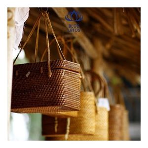 Sac à main en rotin durable, écologique et tendance, de qualité supérieure, disponible en gros pour les voyages et la plage - Product Image 1