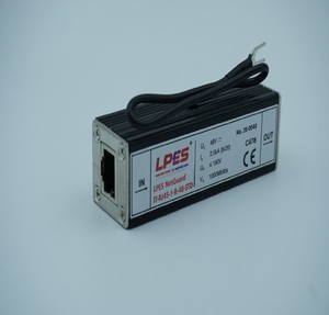 Dispositivo de Protección de Red en Línea RJ45 Cat6 Ethernet, Cable de Datos POE 48V, Protección Contra Rayos, Módulo LAN, Unidad de Interfaz de 1000Mbps - Product Image 1