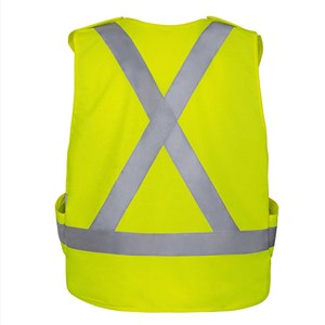 Unisex High Visibility Reflective Safety Vest Wholesale Customizable Logo Workwear Mesh New Design Cheap Price Safety Vest - Product Image 6