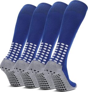 Anti Slip <b>Grip</b> Soccer <b>Socks</b> Breathable Crew Athletic <b>Socks</b> Custom Logo Sports <b>Socks</b> for Men Teens - Product Image 1