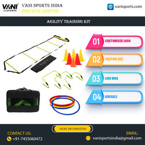 Kit de Entrenamiento de Velocidad y Agilidad Portátil Más Vendido 2025: Escalera de Agilidad de 10 Peldaños, 10 Conos, Obstáculos y Cama de Velocidad - Product Image 6