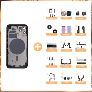 Carcasa <span class=keywords><strong>y</strong></span> Tapa Trasera para iPhone <span class=keywords><strong>11</strong></span> 12 13 14 15 16 17, Cubierta Trasera para iPhone - Product Image 5