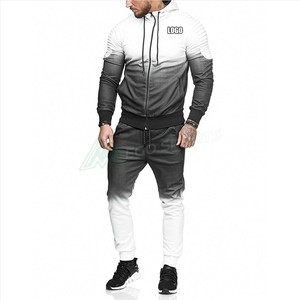 Ensemble de survêtement camouflage 2-en-1 écoresponsable pour homme – Sweat à capuche à manches longues avec cordon de serrage et poches latérales – Tenue décontractée - Product Image 6