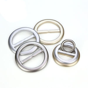 Round Metal Buckle Ring Clasp for Garments Scarves Curtain <b>Tiebacks</b> Craft Projects Resin Crafts - Product Image 1
