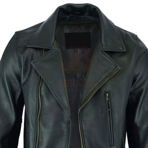 Vestes en cuir pour hommes IBRATEX, très vendues, respirantes, écologiques, coupe-vent, hiver, grandes tailles, style streetwear, meilleur prix - Product Image 4