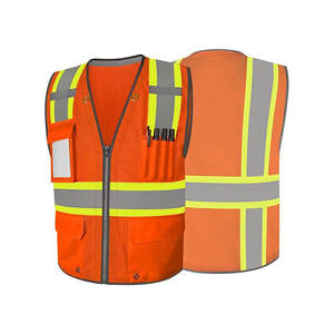 Chaleco de Seguridad Reflectante de Trabajo, Tejido a Medida - Product Image 3